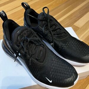 Nike Air Max 270 Black and White Men's Athletic Shoes